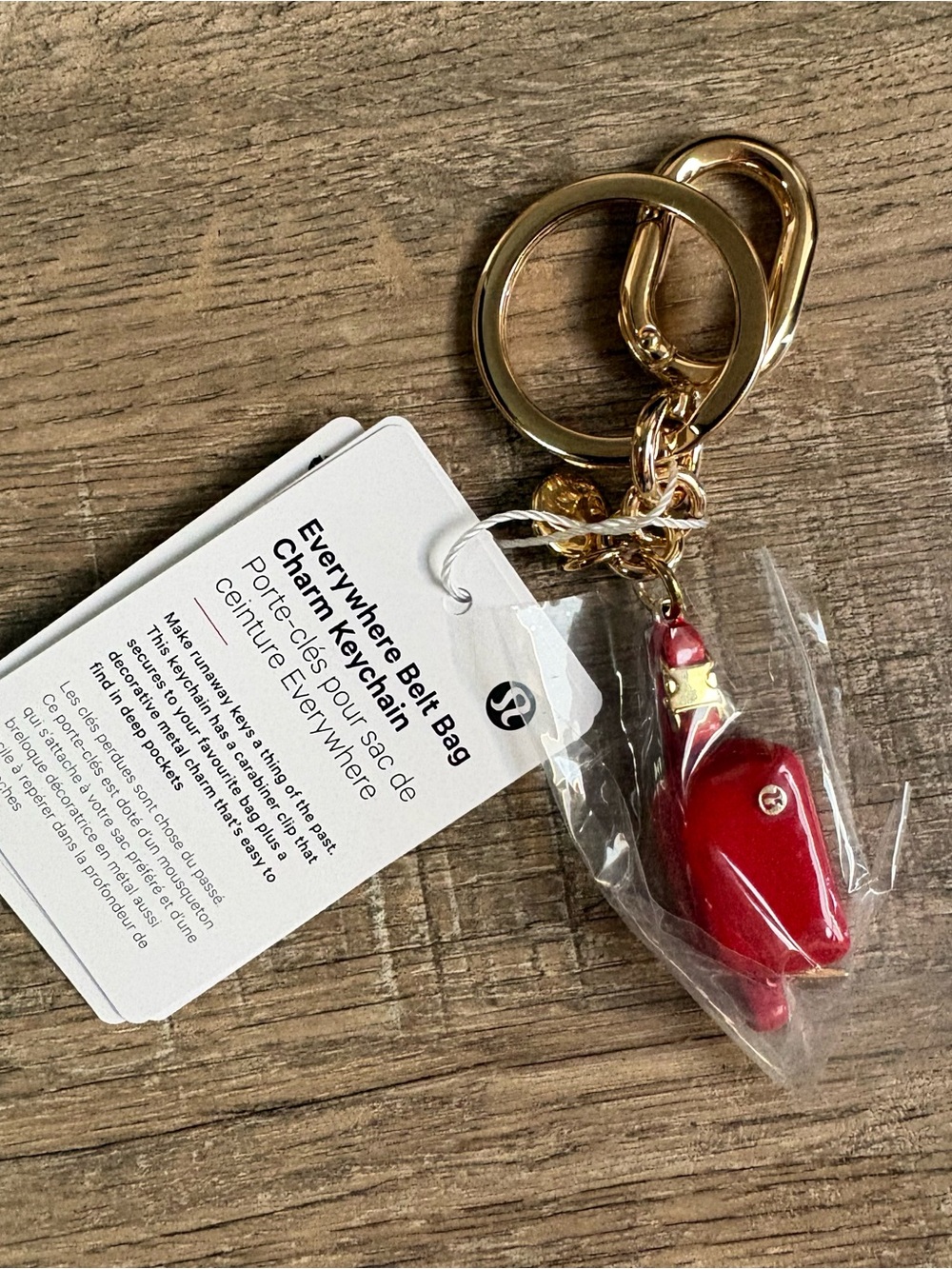 Lululemon Everywhere Belt Bag Charm Keychain